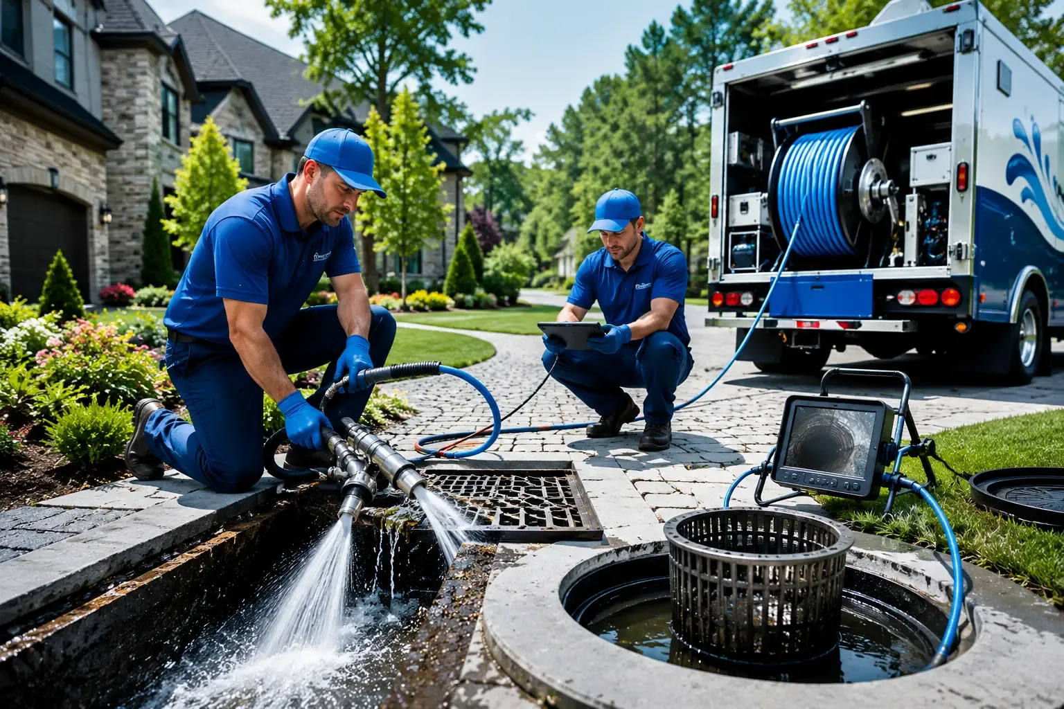Local outdoor drain cleaning professionals in Spartansburg, PA